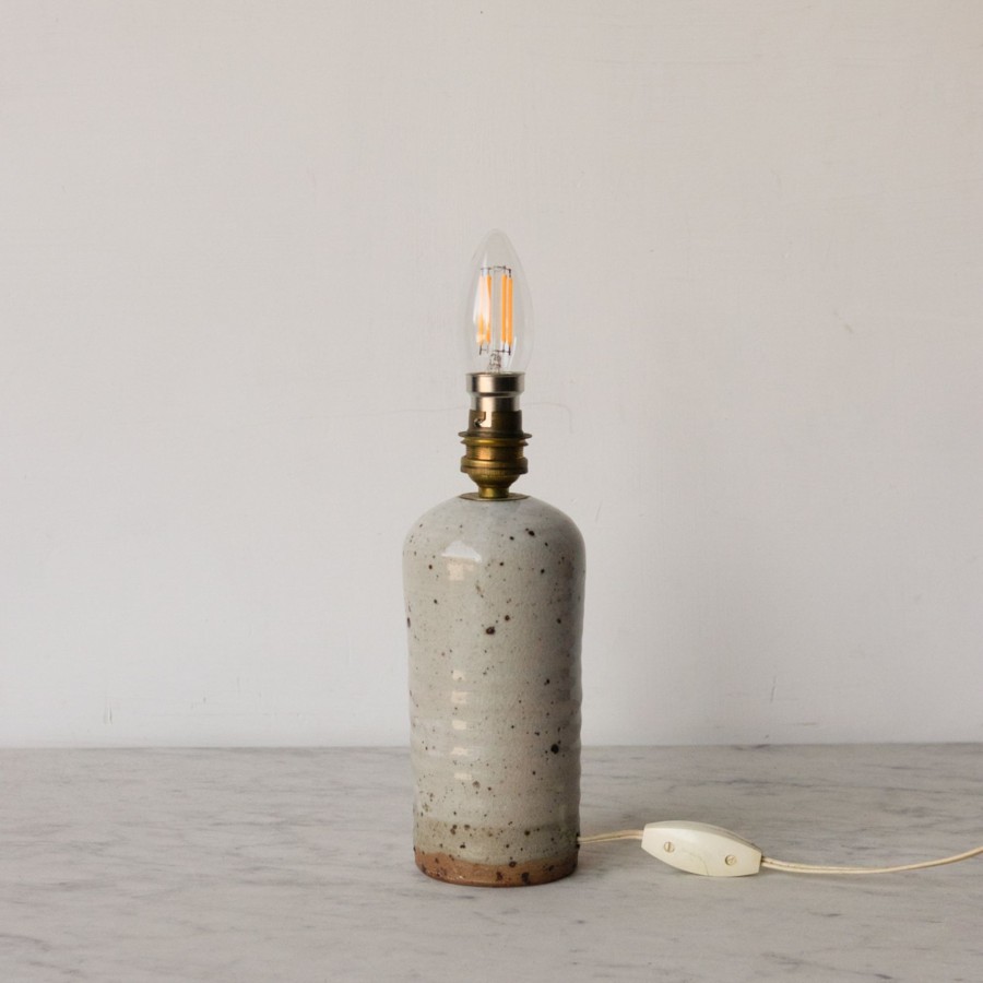 Decor elsie green | Vintage Stoneware Lamp