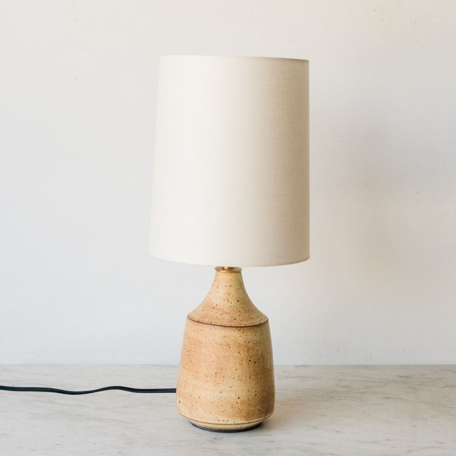 Decor elsie green | Bob Dinetz Hand Made Lamp - Eggshell