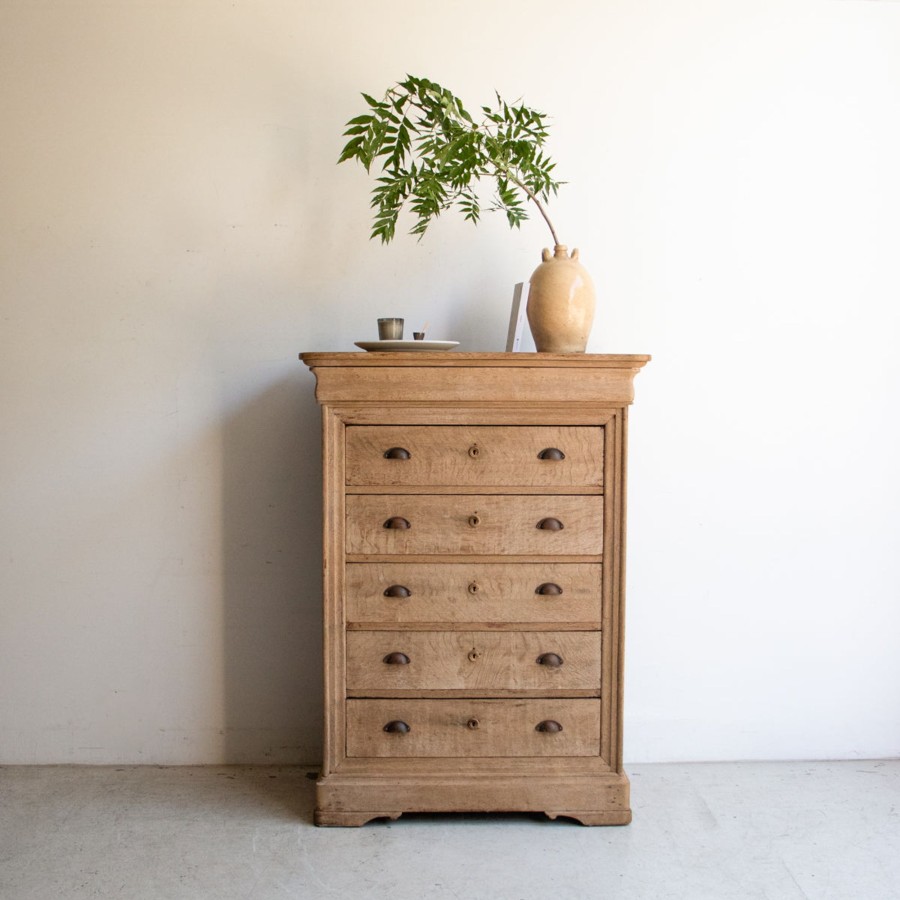 Furniture elsie green | Tall Oak Chest Of Drawers