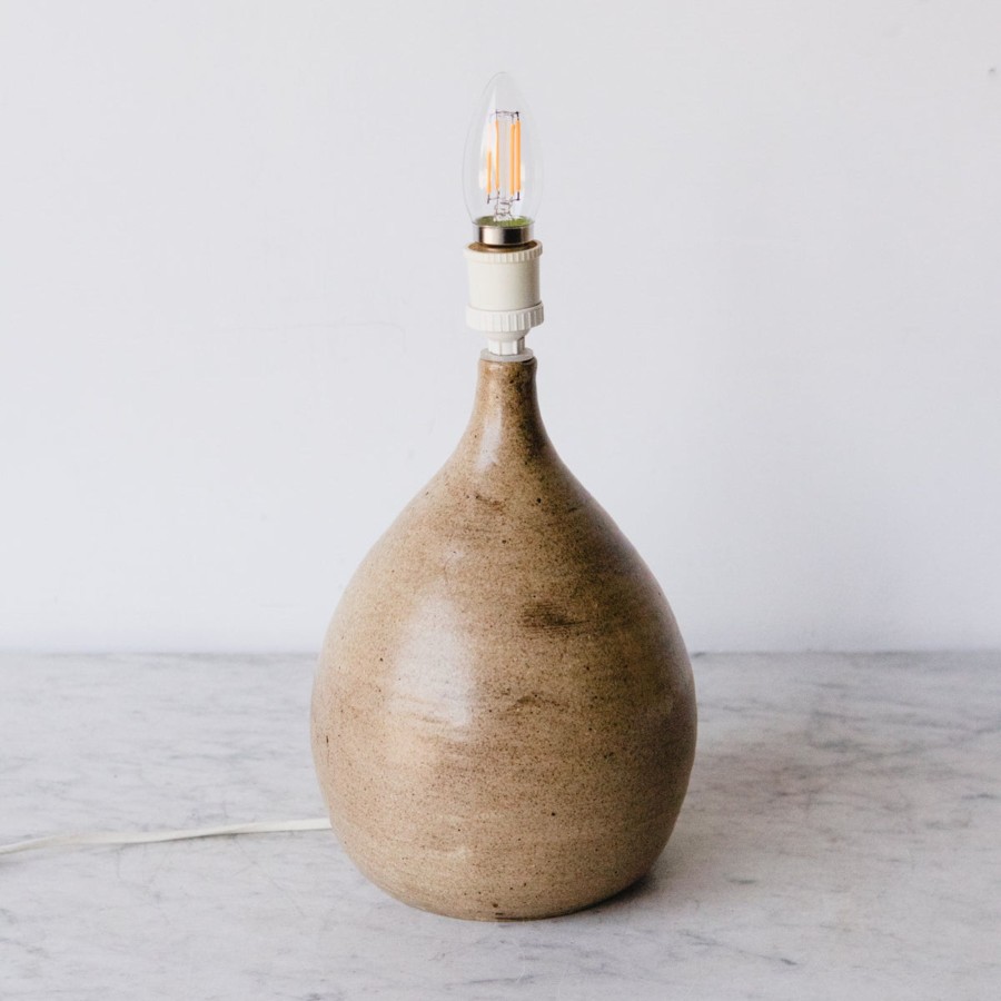 Art Galerie elsie green | Vintage Stoneware Lamp | Pierre Malbec Collection | Signed By Artist