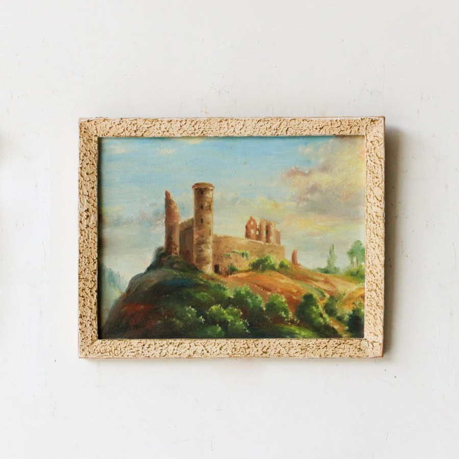 Art Galerie elsie green | Castle On The Hill Oil Painting