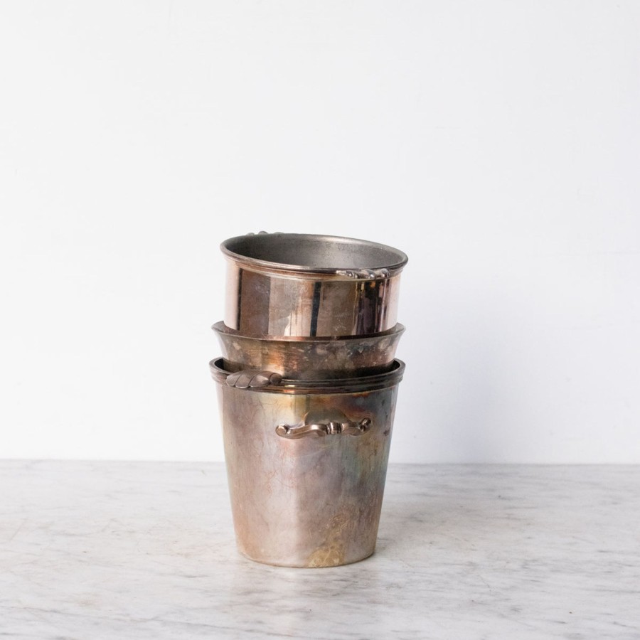 The French Kitchen elsie green | Petite Silver Ice Bucket