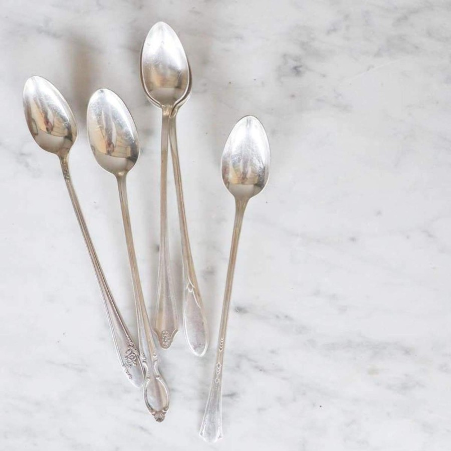 The French Kitchen Elsie Green | Not Your Grandma'S Vintage Iced Tea Spoon Set Of 8