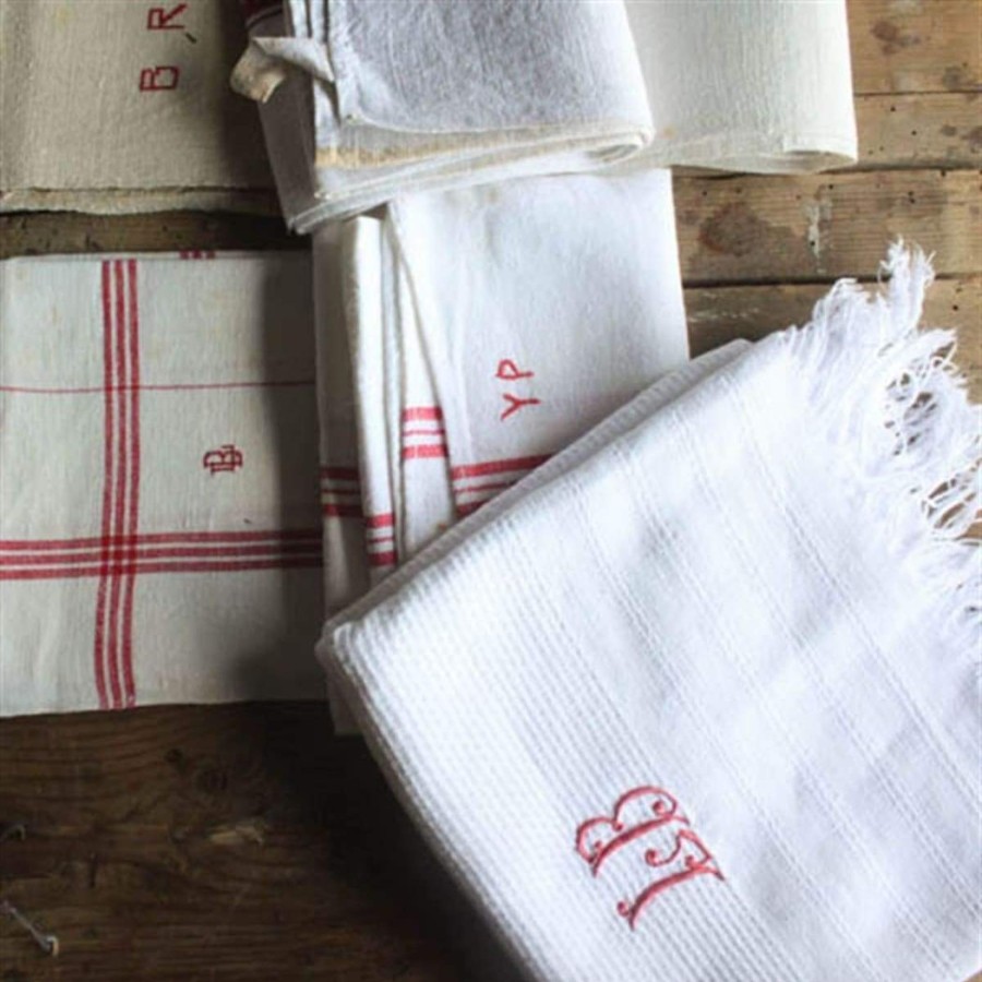 The French Kitchen elsie green | Pair Of Vintage Kitchen Towels