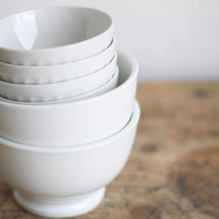 The French Kitchen elsie green | Pair Of French Cafe Bowls