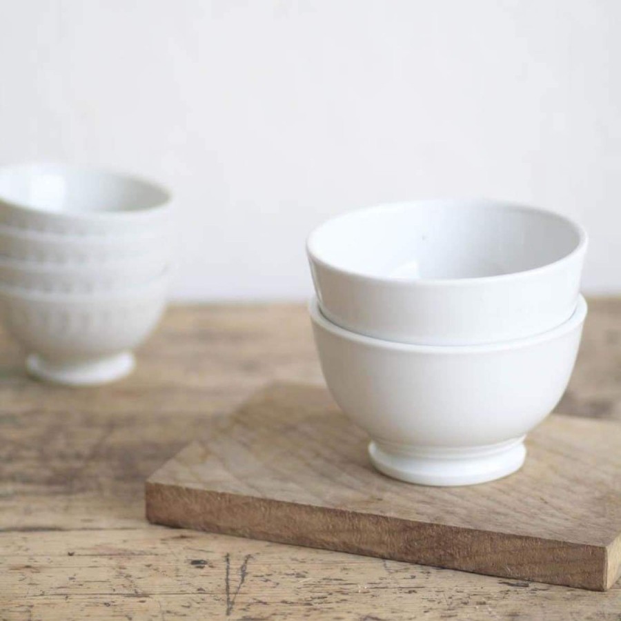 The French Kitchen elsie green | Pair Of French Cafe Bowls