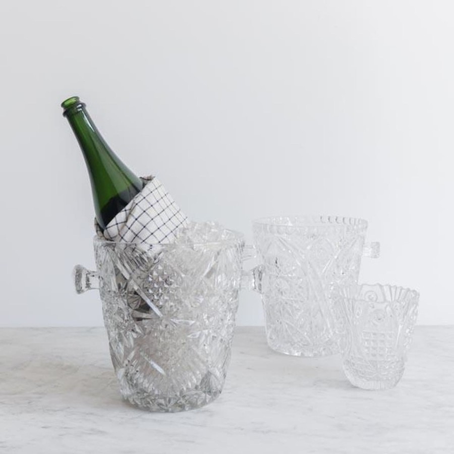 The French Kitchen elsie green | Cut Glass Ice Bucket