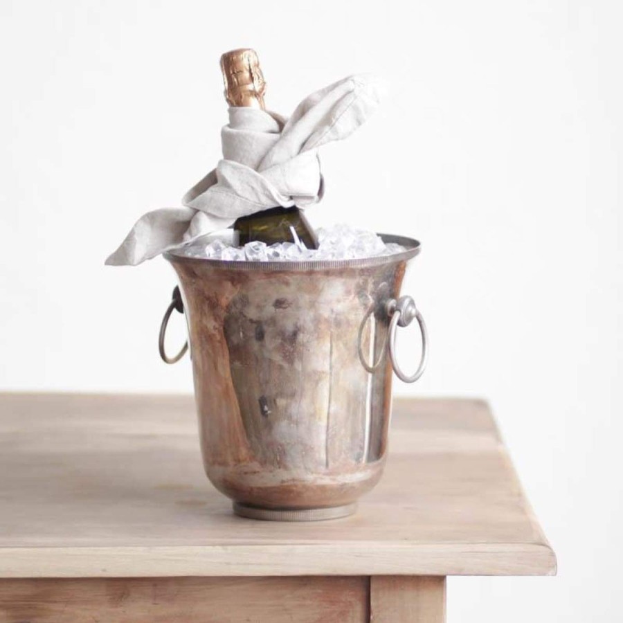 The French Kitchen elsie green | Silver Plated Champagne Bucket