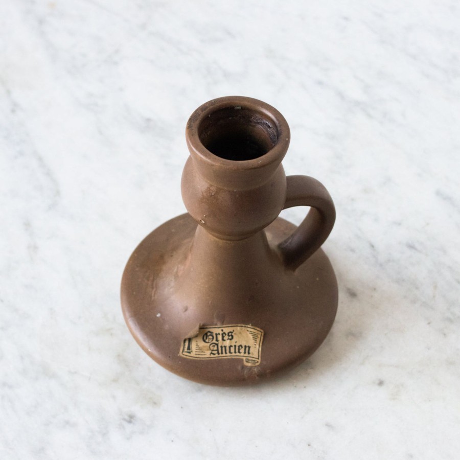 Textiles elsie green | Stoneware Chamber Candlestick