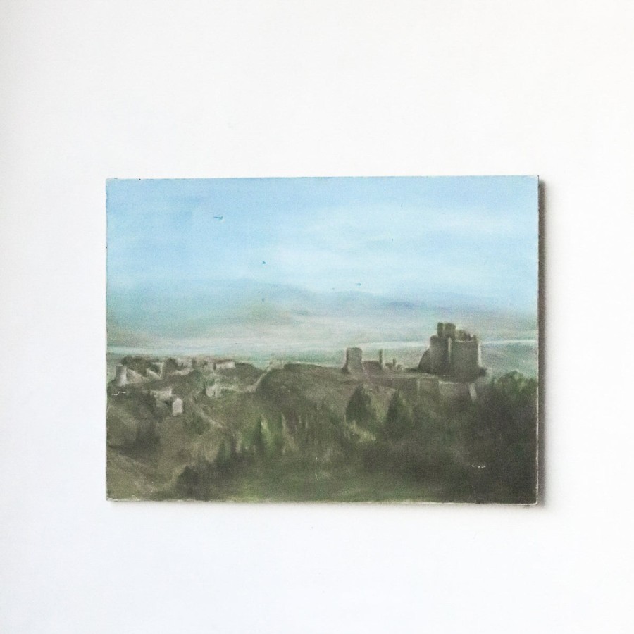 Art Galerie elsie green | Les Ruines Landscape Oil Painting