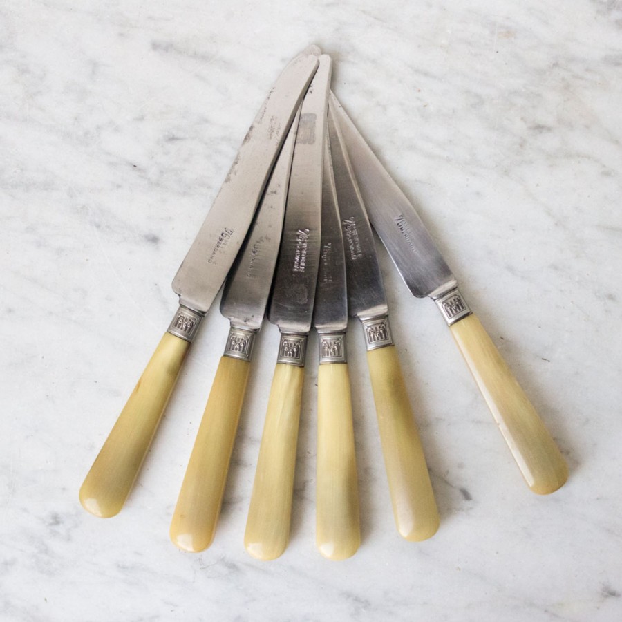 The French Kitchen Elsie Green | Horn Handled French Knife Set Of 12