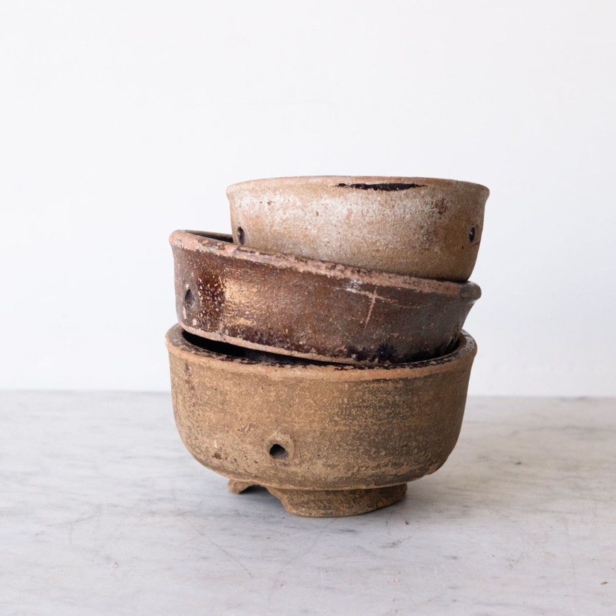 The French Kitchen elsie green | Rustic Antique Cheese Pot