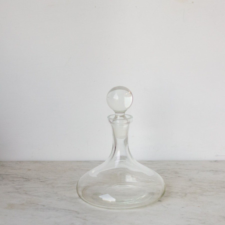 The French Kitchen elsie green | Vintage Crystal Ship'S Decanter