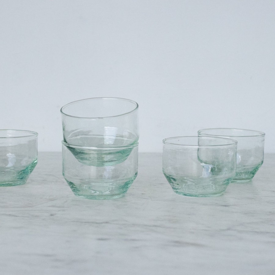 The French Kitchen Elsie Green | Round Bottom Moroccan Tumbler Set Of 6