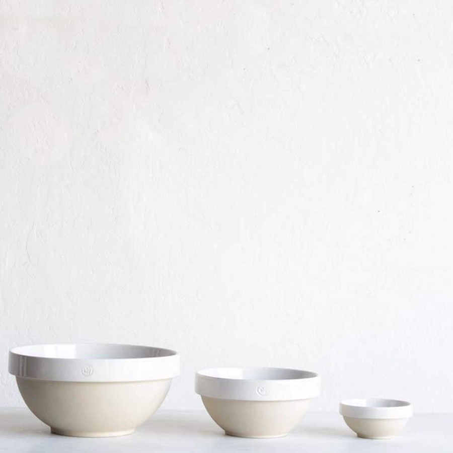 The French Kitchen Elsie Green | Stoneware Bowl White