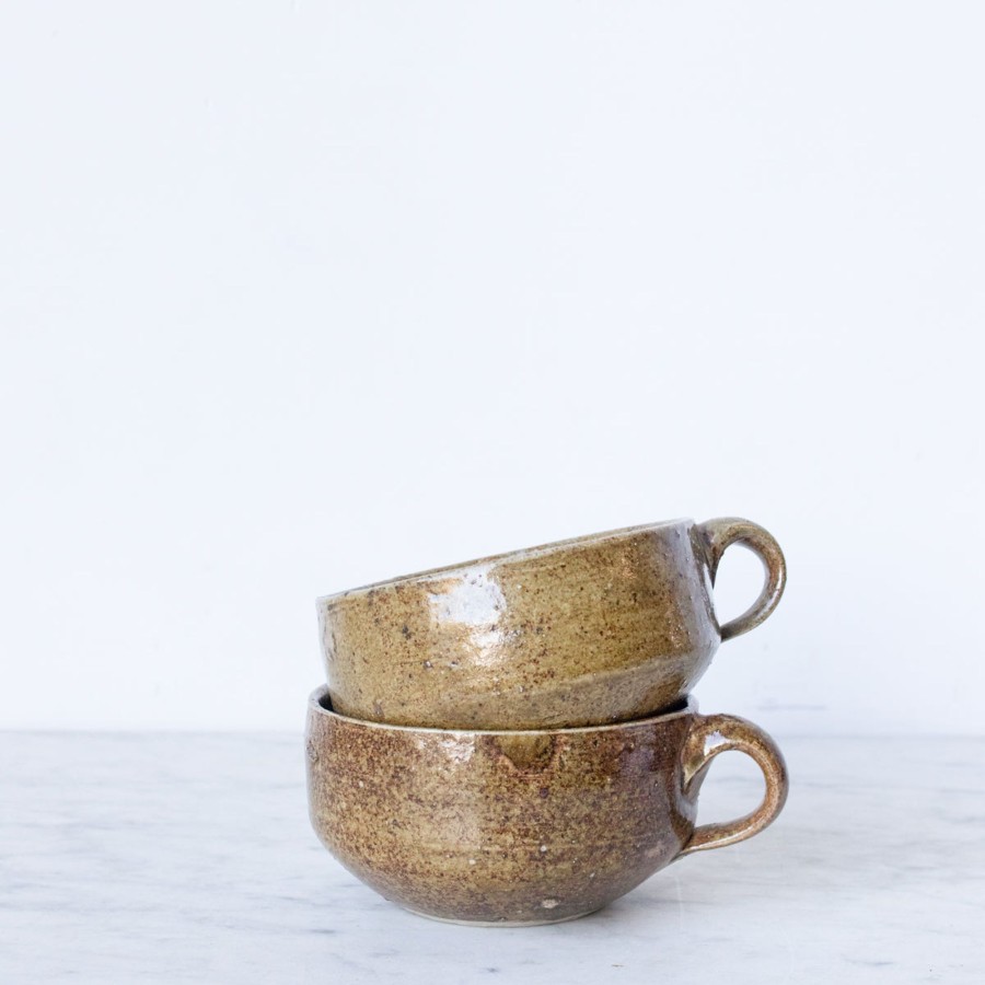 The French Kitchen elsie green | Pair Of Stoneware Mugs