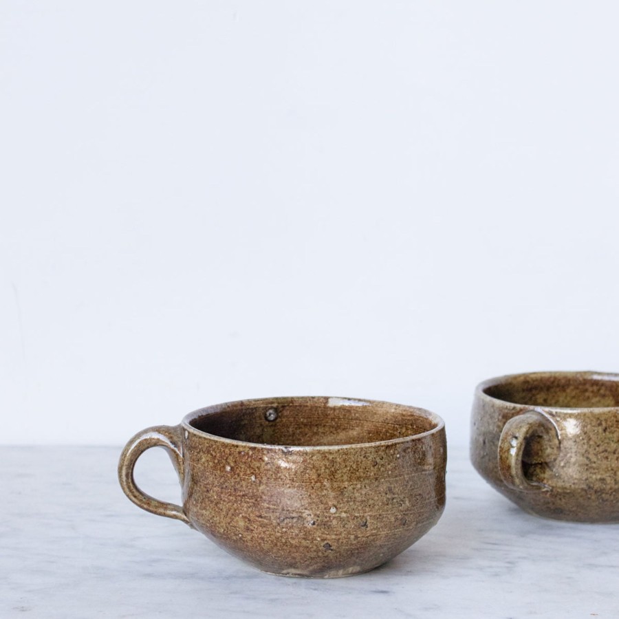 The French Kitchen elsie green | Pair Of Stoneware Mugs