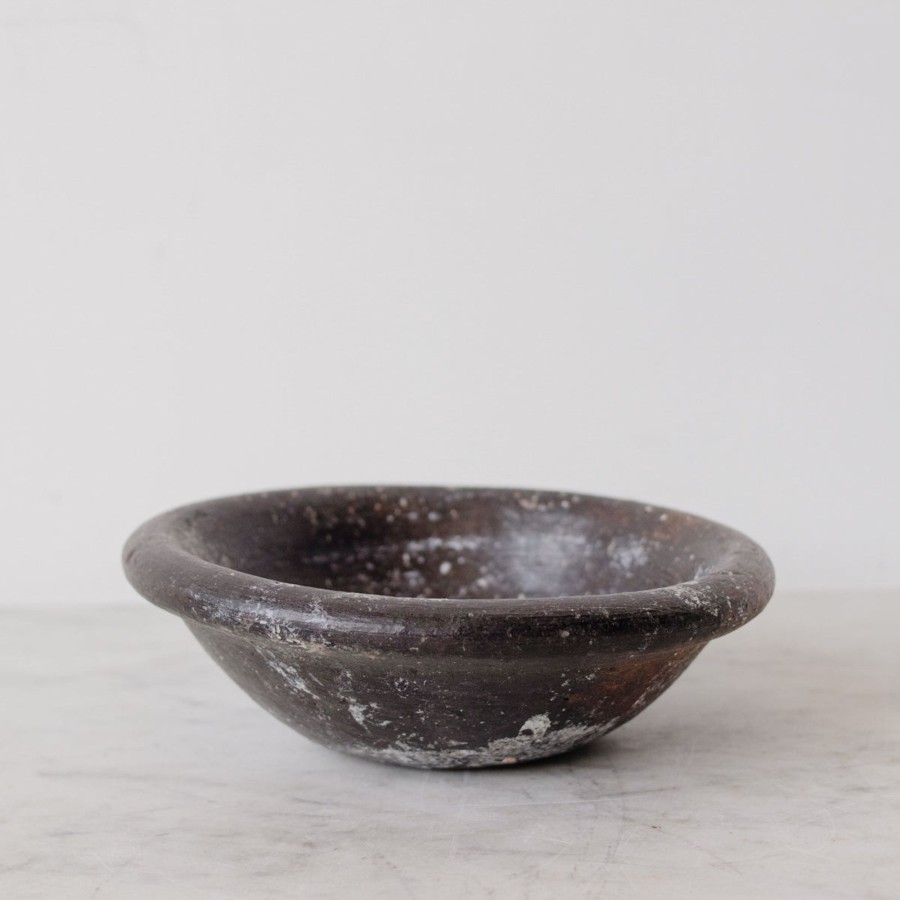 Art Galerie elsie green | Ebonized Stoneware Bowl | Pierre Malbec Collection