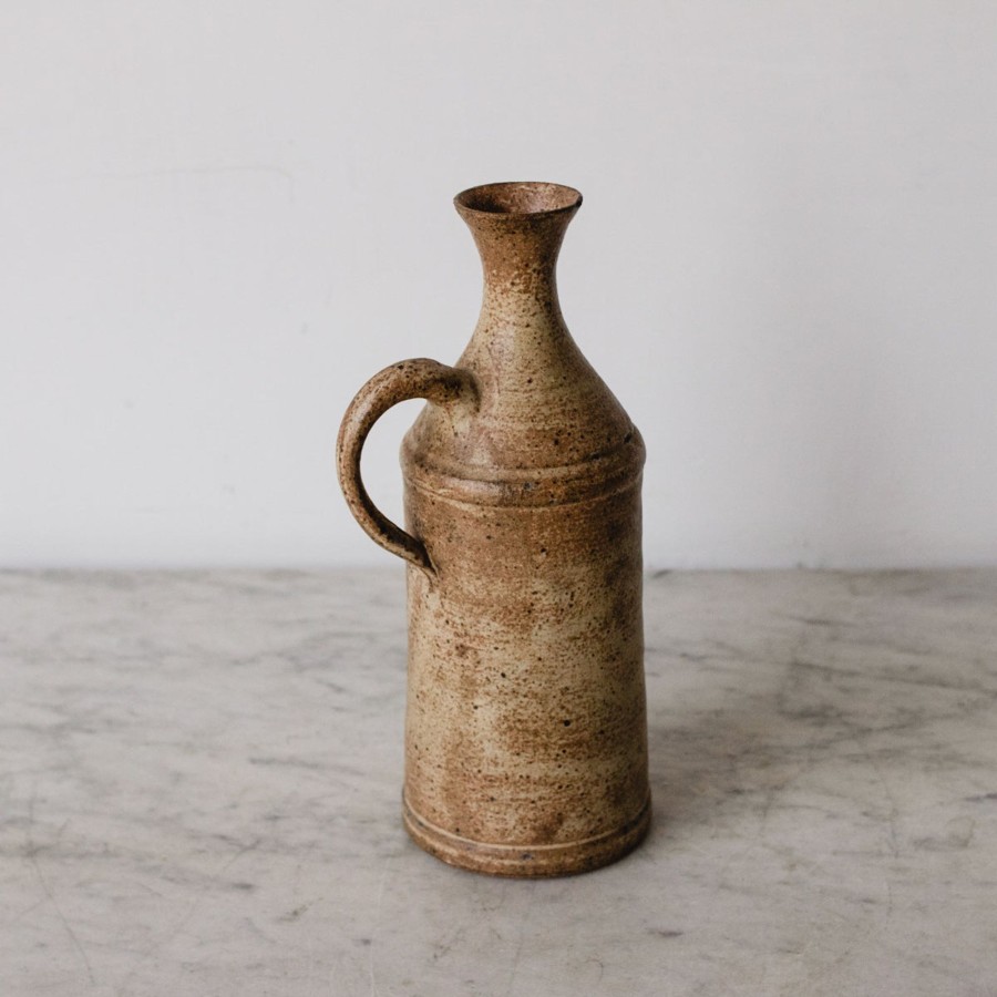 Decor elsie green | Vintage Stoneware Hourglass Pitcher