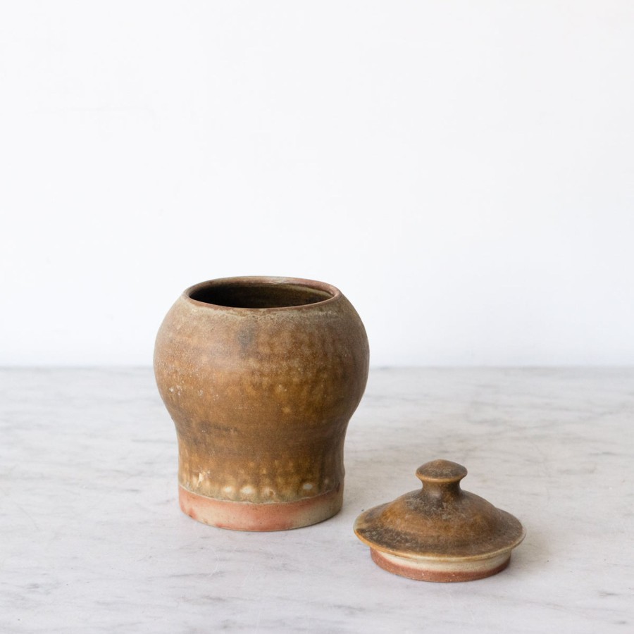 The French Kitchen elsie green | Stoneware Covered Vessel | Pierre Malbec Collection