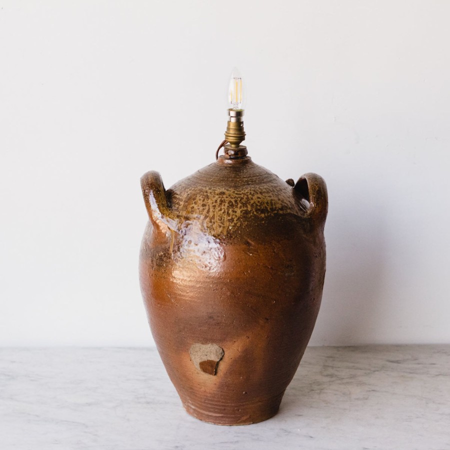 Art Galerie elsie green | Vintage Stoneware Lamp | Pierre Malbec Collection