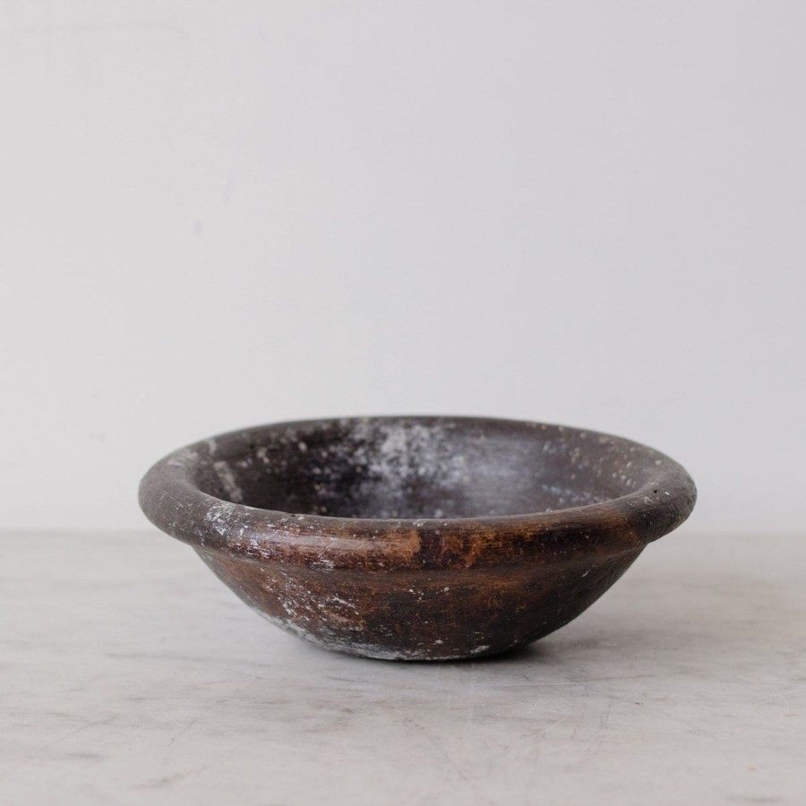 Art Galerie elsie green | Ebonized Stoneware Bowl | Pierre Malbec Collection