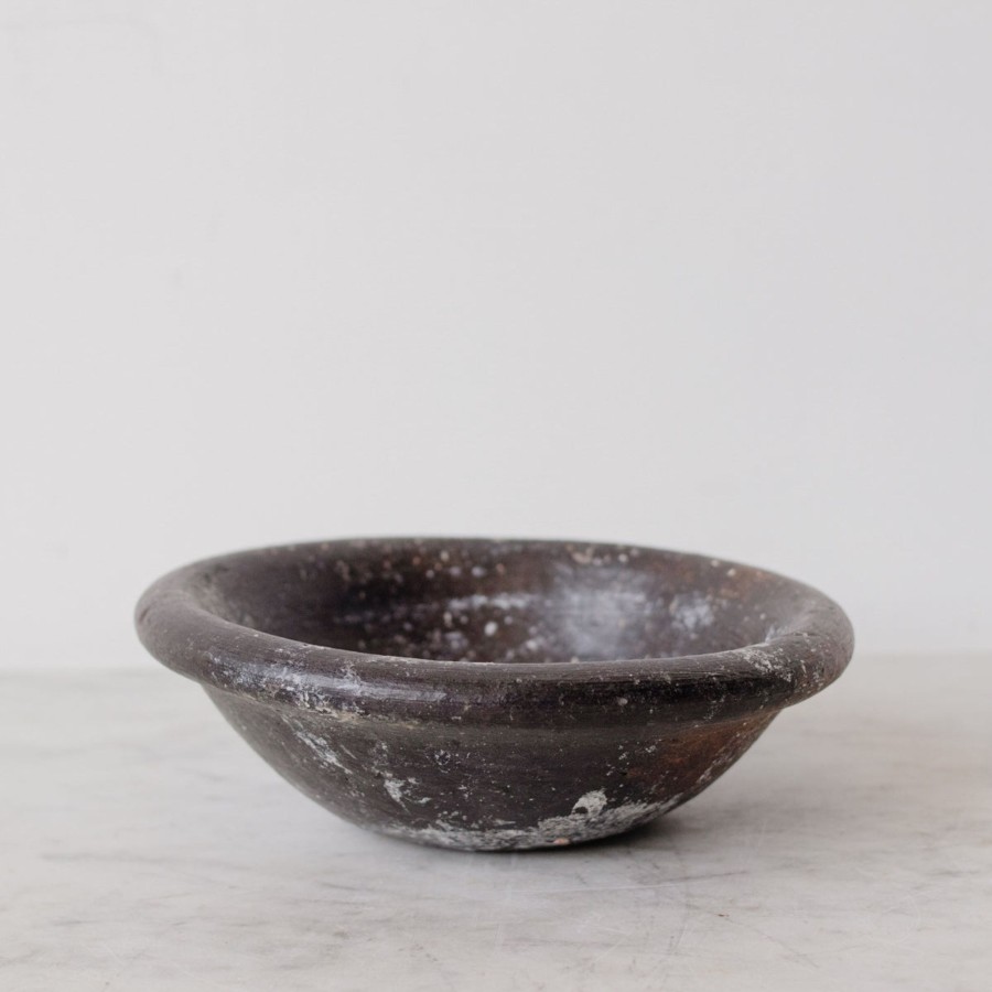 Art Galerie elsie green | Ebonized Stoneware Bowl | Pierre Malbec Collection