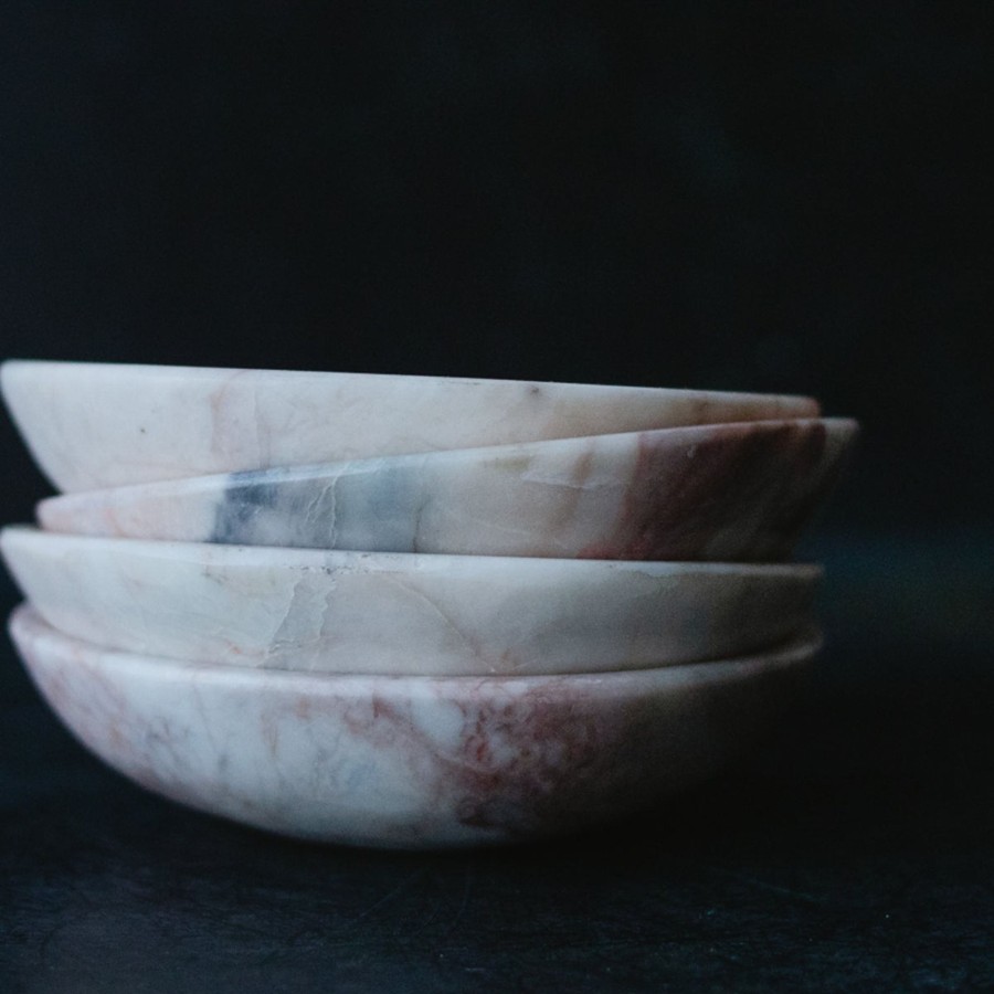 Decor elsie green | Moroccan Marble Bowl Set Of 4