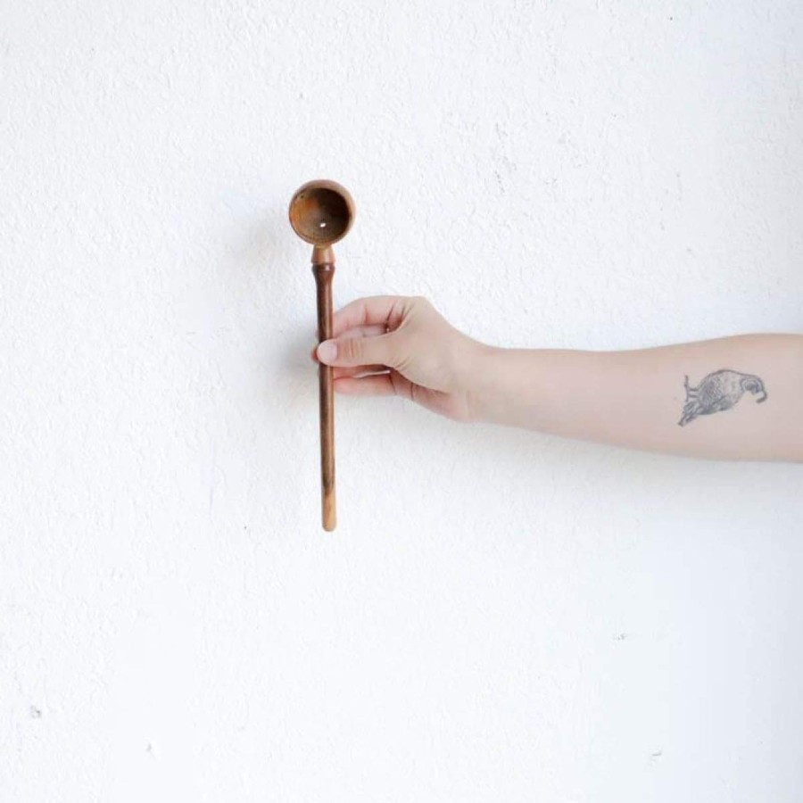 The French Kitchen Florian | Julie | Pair Of Vintage Olive Spoons