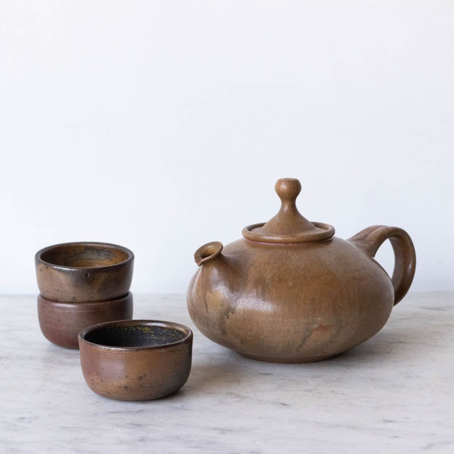 The French Kitchen Marine Bigatin | Vintage Stoneware Tea Set