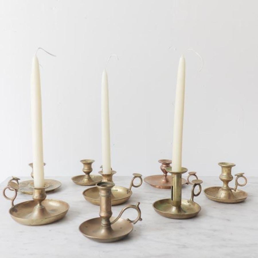 Decor elsie green | Vintage Brass Chamber Candlestick