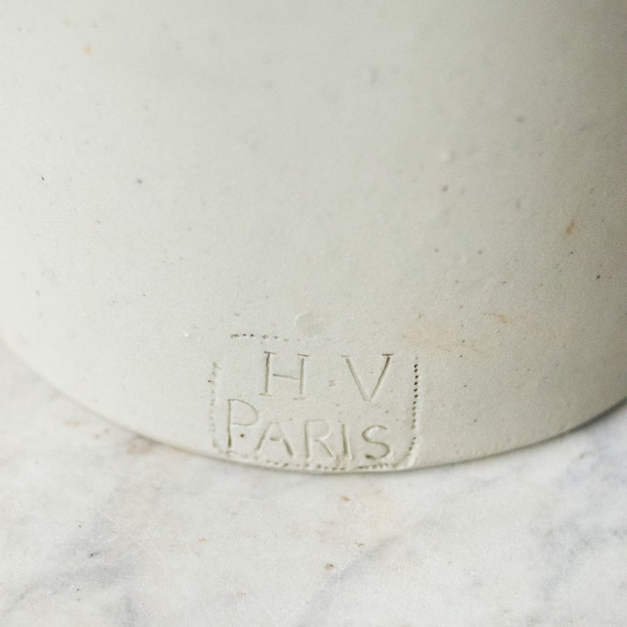 The French Kitchen Didier | Stoneware Mustard Pot With Paris Stamp