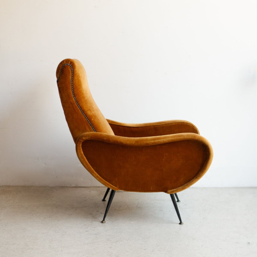 Furniture elsie green | Vintage Velvet Lady Chair