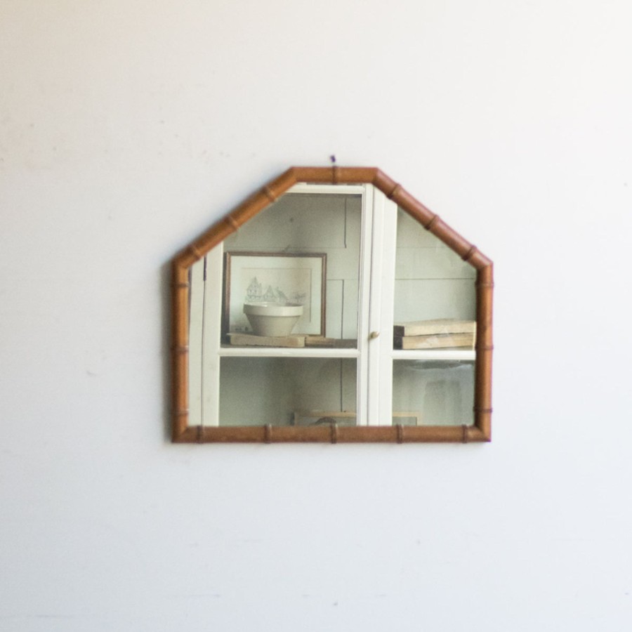 Textiles Elsie Green | Vintage Bamboo Mirror