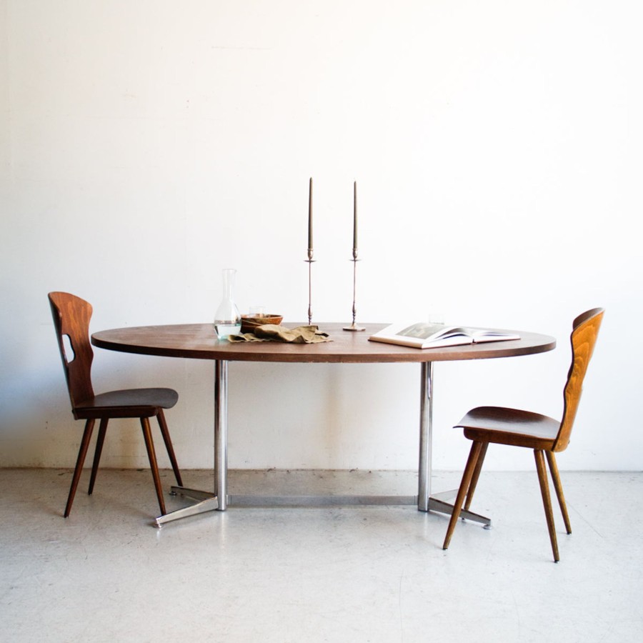 Furniture elsie green | Vintage Oval Dining Table