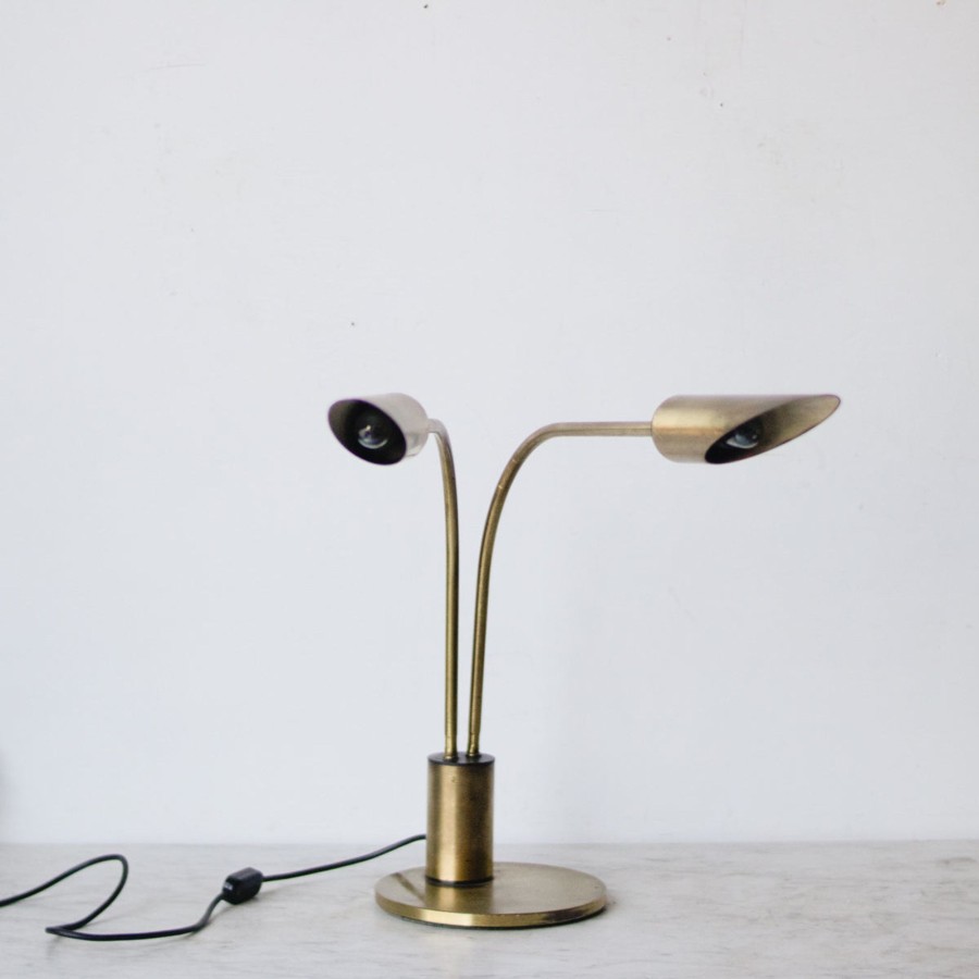 Decor elsie green | Vintage Brass Desk Lamp