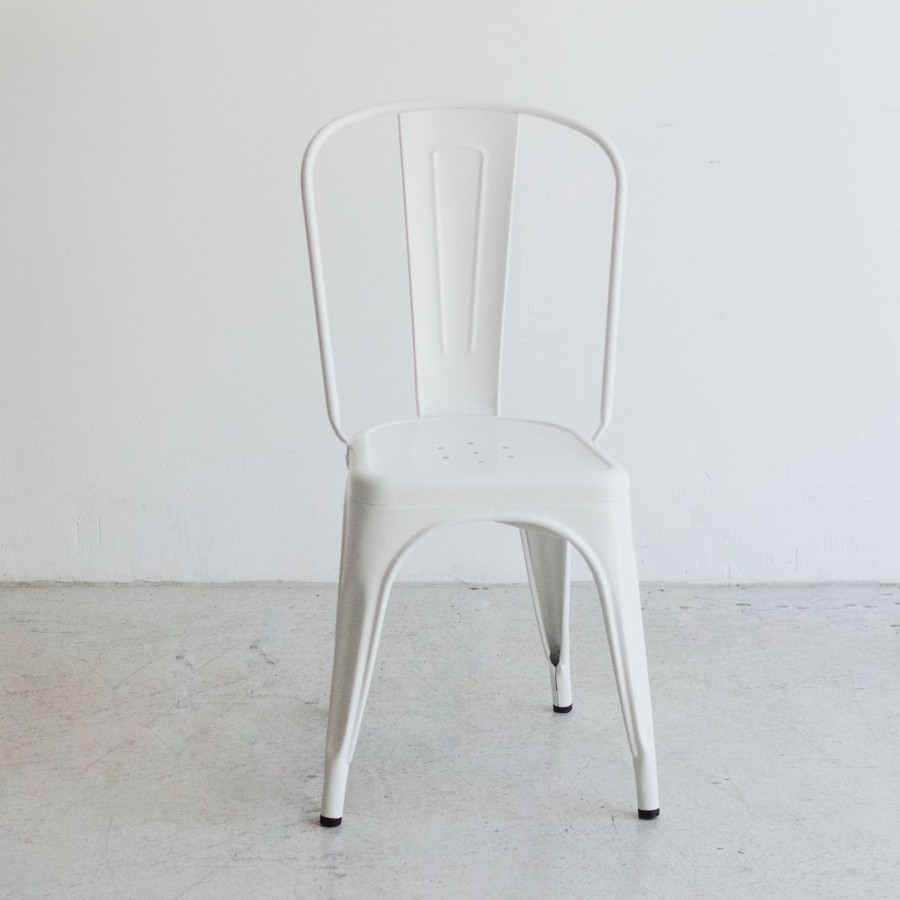 Furniture elsie green | Tolix Marais A Dining Chair White