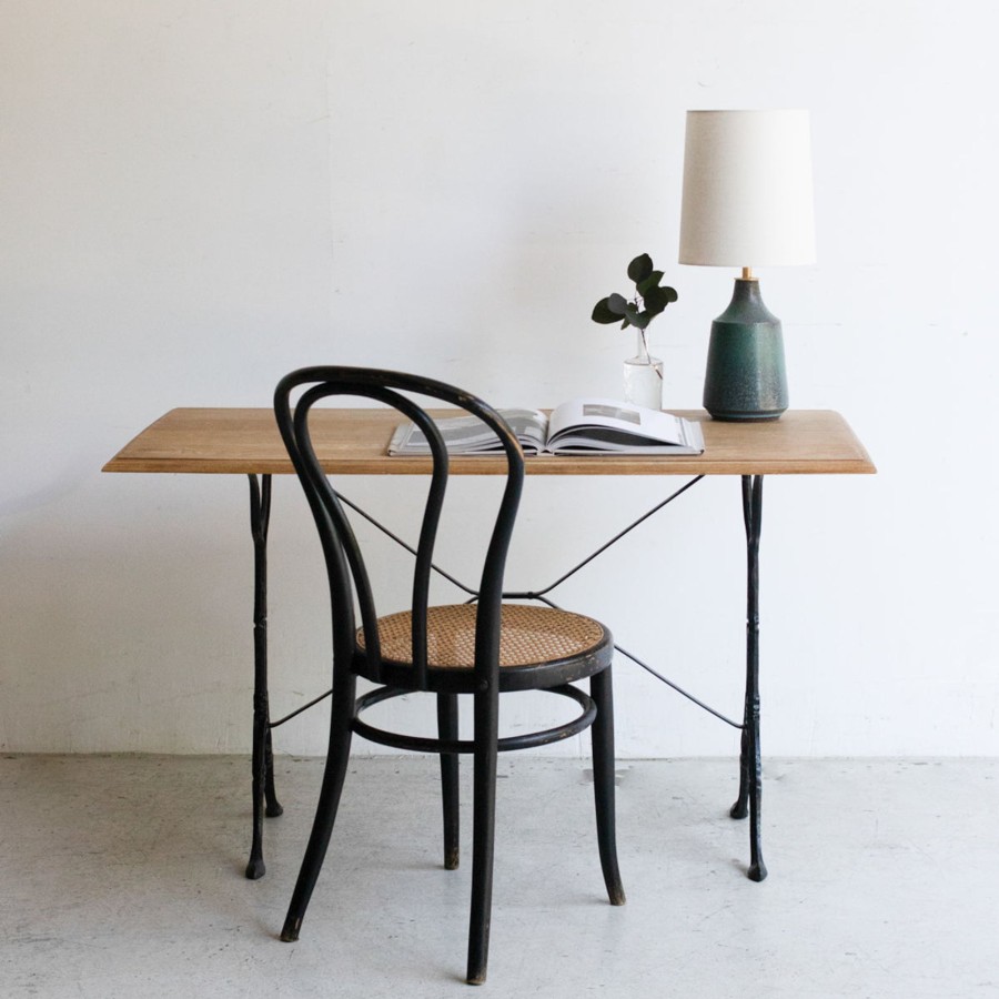 Furniture elsie green | Vintage Oak Bistro Table