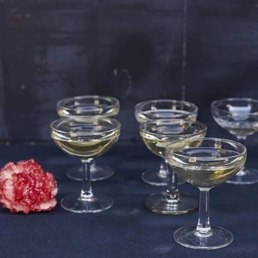 The French Kitchen elsie green | Simple Champagne Coupe Set Of 6