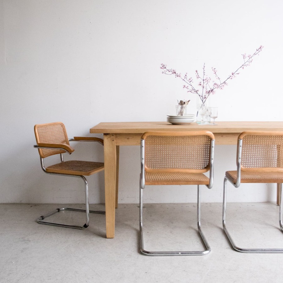 Furniture Custom Furniture | Shaker Inspired Reclaimed Wood Farm Table Waxed Pine