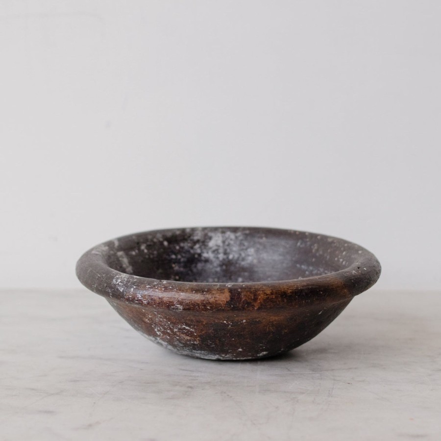 The French Kitchen elsie green | Ebonized Stoneware Bowl | Pierre Malbec Collection