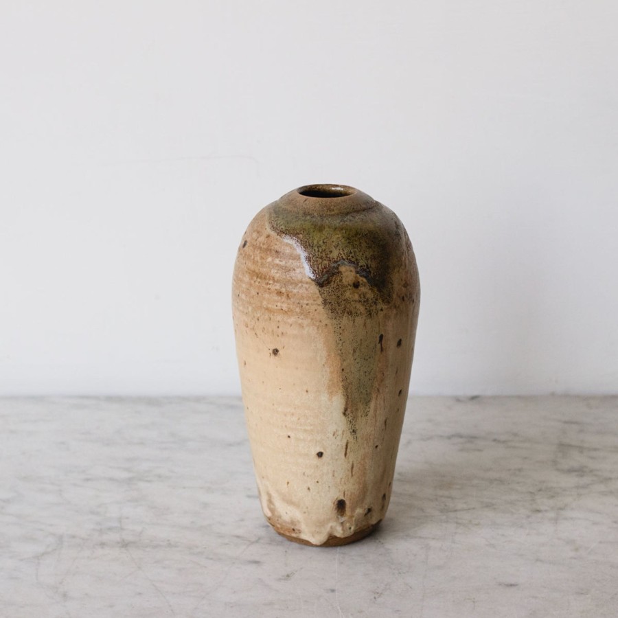 Art Galerie elsie green | Hand Made Stoneware Bud Vase | Pierre Malbec Collection | Signed By Artist