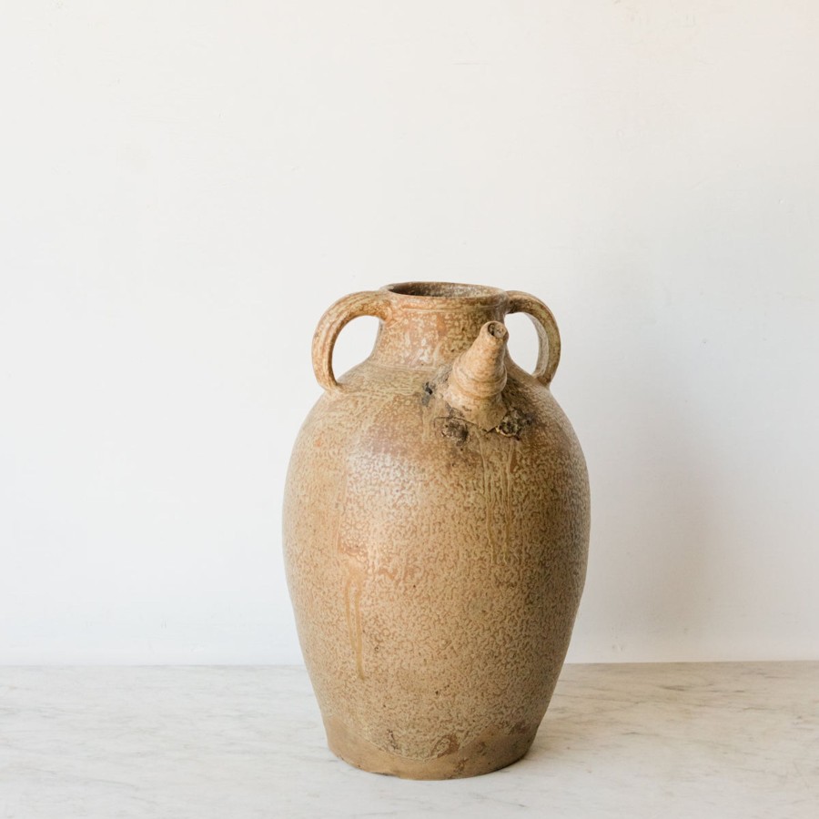 The French Kitchen Didier | Vintage Mended Stoneware Vessel