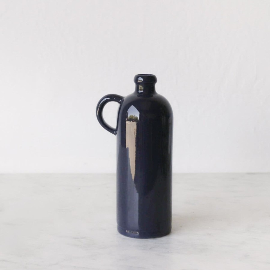 Decor Elsie Green | Petite Beer Bottle With Handle Natural