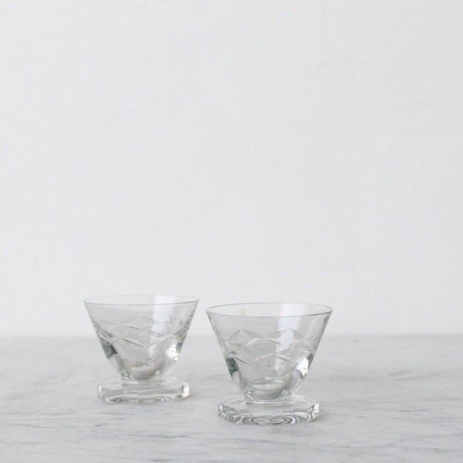 The French Kitchen Elsie Green | Pair Of Vintage Dessert Coupes