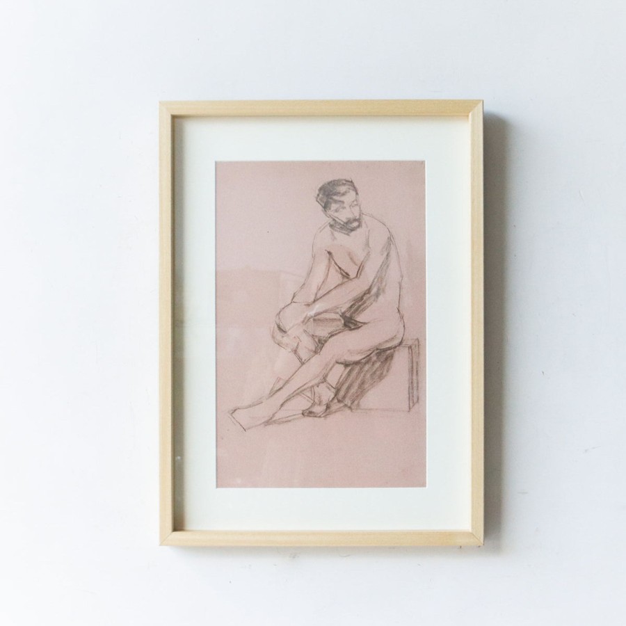 Textiles elsie green | Framed Portrait Sketch