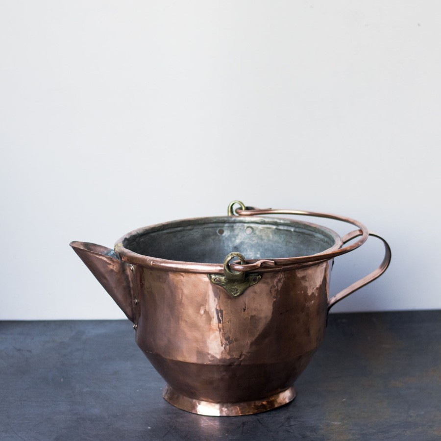 The French Kitchen elsie green | Antique Copper Wine Vessel