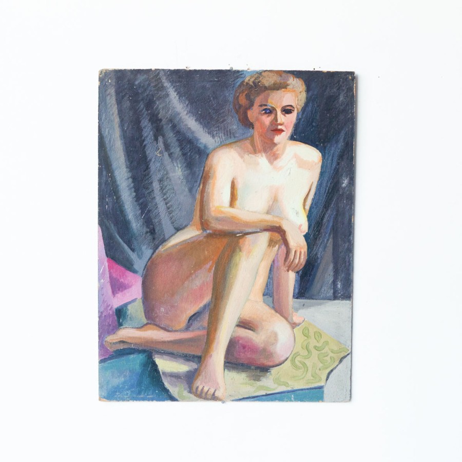 Art Galerie elsie green | Le Portait De Lauren Nude Oil Painting