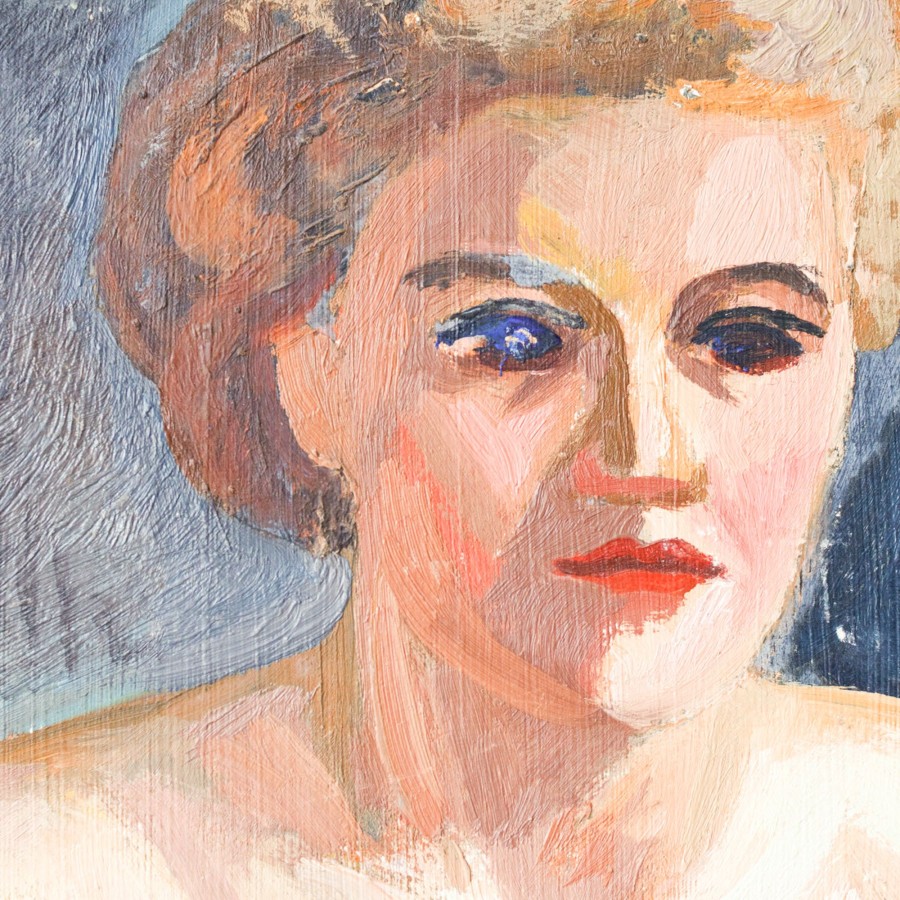 Art Galerie elsie green | Le Portait De Lauren Nude Oil Painting