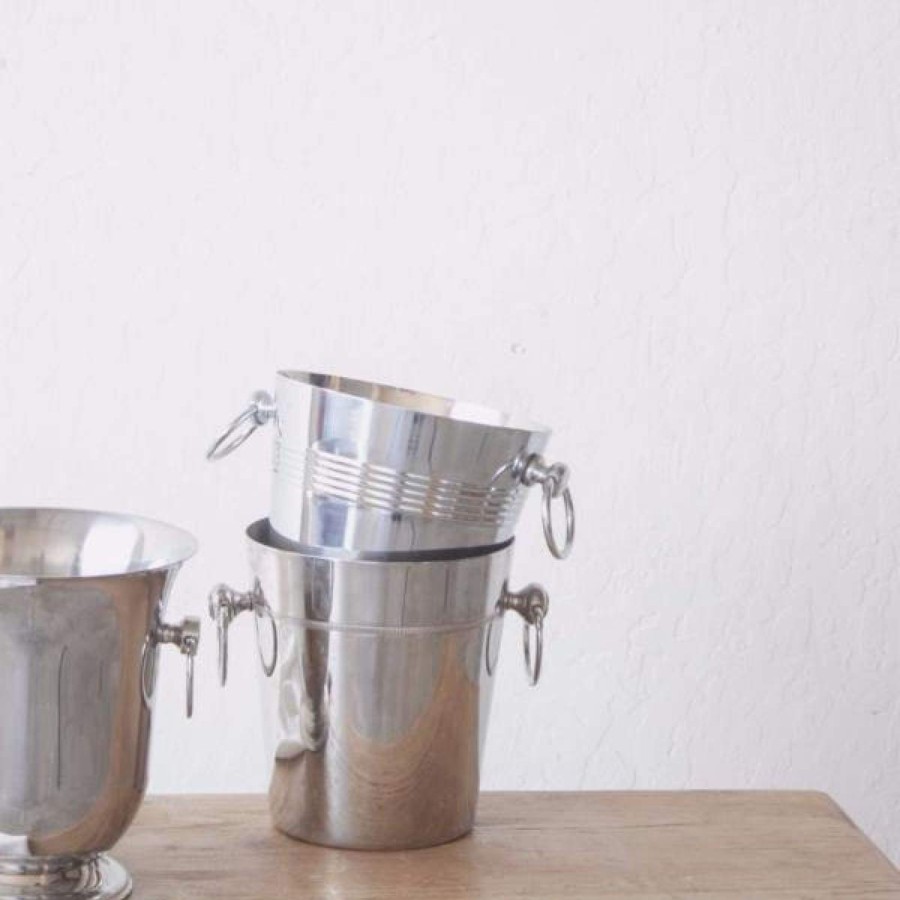 The French Kitchen elsie green | Stainless Champagne Bucket